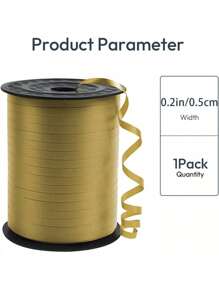 1/5" Gift Curling Ribbon For Gift Wrapping Multicolour Balloon Ribbon To Wedding Invitations Birthday Party Christmas Tree Decoration Mother's Day Graduation