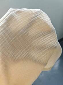 SHEIN Tall 1 件女士休闲宽松低腰休闲裤，杏色，适合通勤、居家、四季