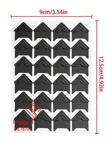 SHEIN 15 张 360 片照片角自粘贴纸，适用于 DIY 剪贴簿、相册、旅行日记、记忆簿或日记本，返校、学校用品 - 彩色 - 查看 6