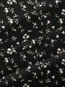 CosyJoli Plus Size Women's New Spring/Summer Business Casual Beach Pants, Floral Print Wide Leg Pants With Pockets, Suitable For Beach, Vacation, University, Valentine's Day Cruise, Loose Fit Summer Trousers - Multicolor - View 6