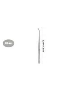 1 件直/弯不锈钢牡蛎喂食钳，用于鱼缸清洁