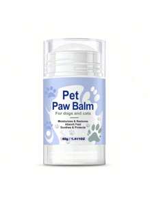 1pc/2pcs 40g Dog Paw Balm – Moisturizes And Nourishes The Skin – Repairs Dry Noses And Paws – Most Suitable For Extreme Weather Conditions - White - View 6