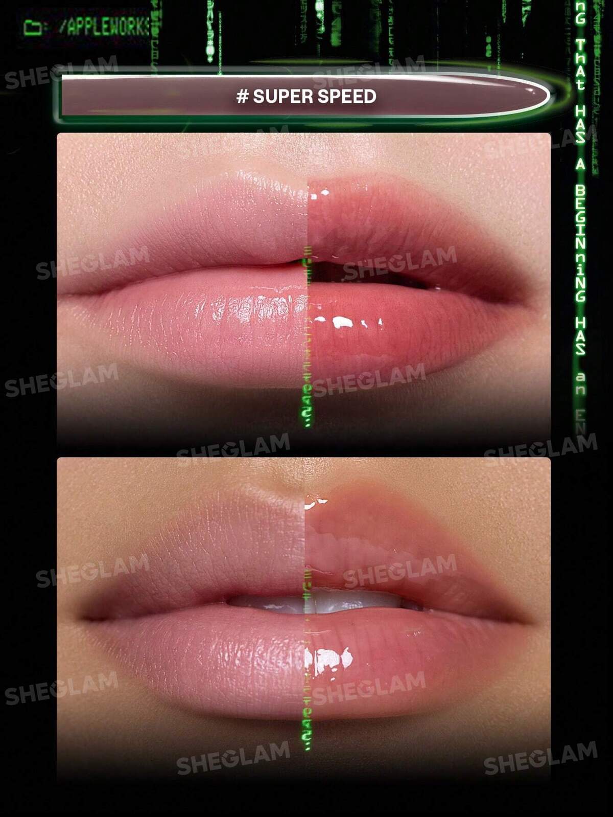The Matrix Resurrections | SHEGLAM Slowmo Lip Gloss-Super Speed