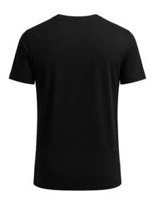 Calvin Klein CORE MONOLOGO POCKET SLIM TEE - màu đen - Xem 5