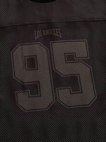 AXEPEAK Men's Loose Fit Digital Print Crew Neck Long Sleeve T-Shirt, Summer, Fall - Coffee Brown - View 4