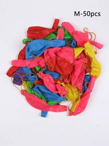 20 件/50 件橡皮筋拍打球，打气球派对礼品，带橡胶手柄的弹性气球，适用于生日派对装饰、节日配饰、派对用品、户外玩具、圣诞节、万圣节、感恩节、复活节礼物、圣诞节，颜色随机