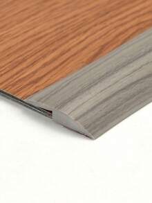 SHEIN 1pc Length 39.37inch PVC Self-Adhesive Protective Floor Mat Flat Buckle Bar Strip Suitable For Floor Door Sill Seam Edge Decoration Home Decor