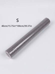 1 Cuộn Giấy dán tường hiệu ứng vân gỗ màu xám đậm tự dính PVC, Giấy dán tường chống dầu và nước, Thích hợp làm giấy dán tường trang trí phòng ngủ ký túc xá - Xám - Xem 11