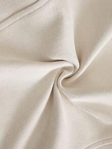 EMERY ROSE Motorrad Jacke mit Revers, Reißverschluss, Kunstleder