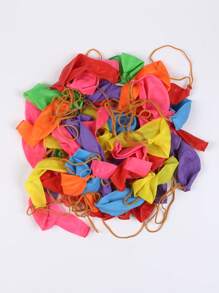 20 件/50 件橡皮筋拍打球，打气球派对礼品，带橡胶手柄的弹性气球，适用于生日派对装饰、节日配饰、派对用品、户外玩具、圣诞节、万圣节、感恩节、复活节礼物、圣诞节，颜色随机