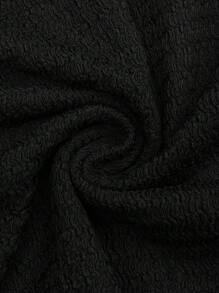 Sweetra 大码女式纯色简约不对称领口针织上衣，适合外出、度假、海滩、可爱上衣、机场旅行