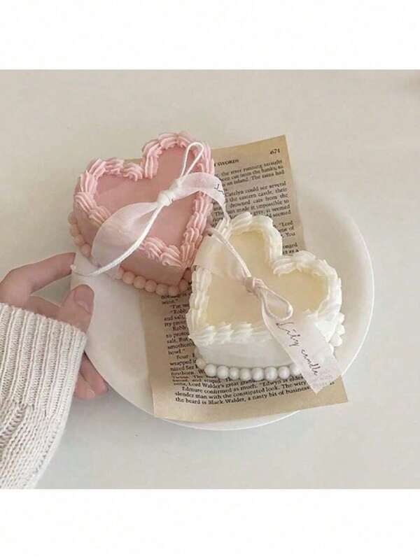 SHEIN 1pc 3D Birthday Silicone Mold For Candle Making,Reusable Candle Mold Silicone For DIY Handmade Soap
