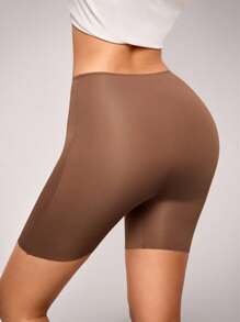 SuitURBody Women Letter Print High Waist Tight Stretch Shorts