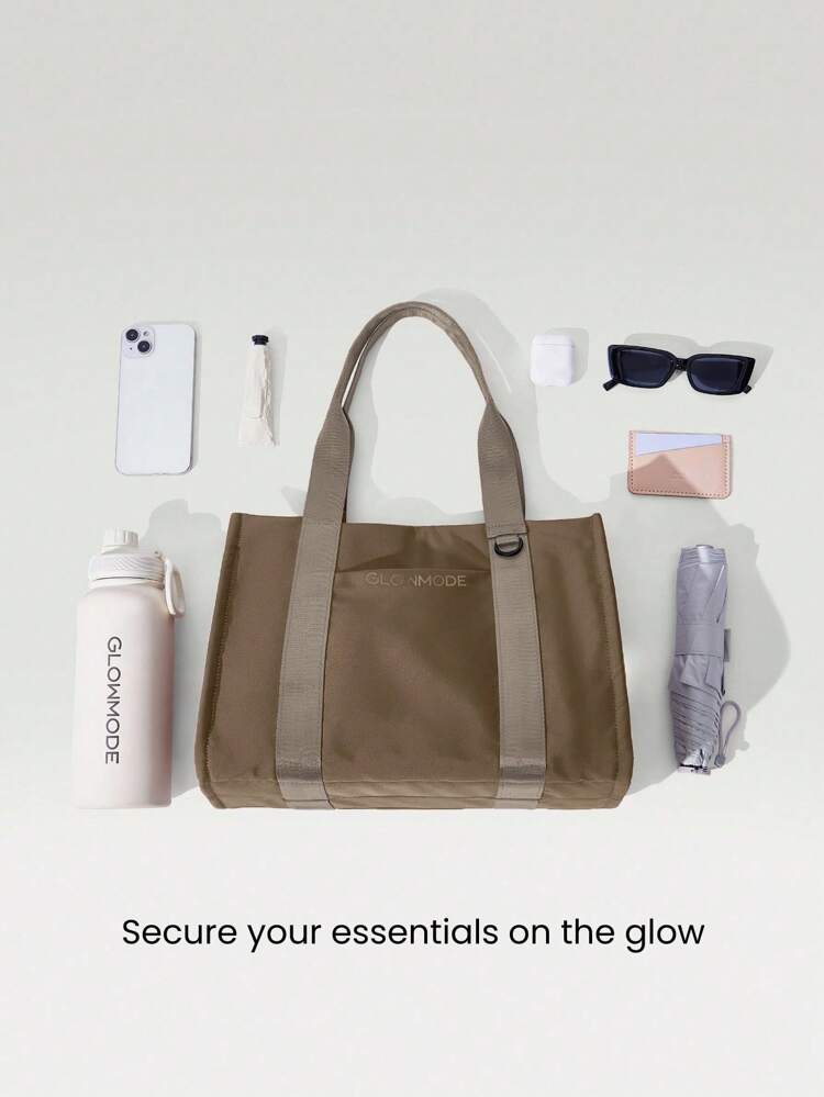 14L Ready Or Not Adjustable Strap Crossbody Square Tote Bag Daily Casual Leisure Wear Fall Winter