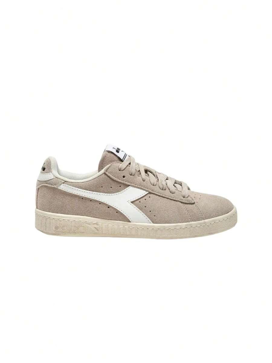Diadora Game L Low Suede Waxed Unisex Sneakers 501181202 - Xám - Xem 1