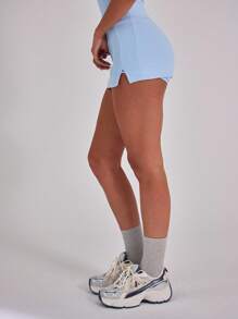 Musera Sport Casual Sports Split Hem Skort Tennis Skirt Workout Summer Holiday Gym Fitness