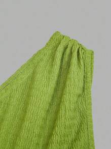 Sweetra 大码女式纯色简约不对称领口针织上衣，适合外出、度假、海滩、可爱上衣、机场旅行