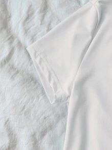 INAWLY Camiseta de manga corta con cuello redondo y estampado floral para mujer, de moda para el verano