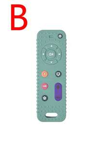 SHEIN 1 pieza Juguete de dentición de silicona para perros, control remoto masticable para cachorros, juguete limpiador de dientes para razas pequeñas
