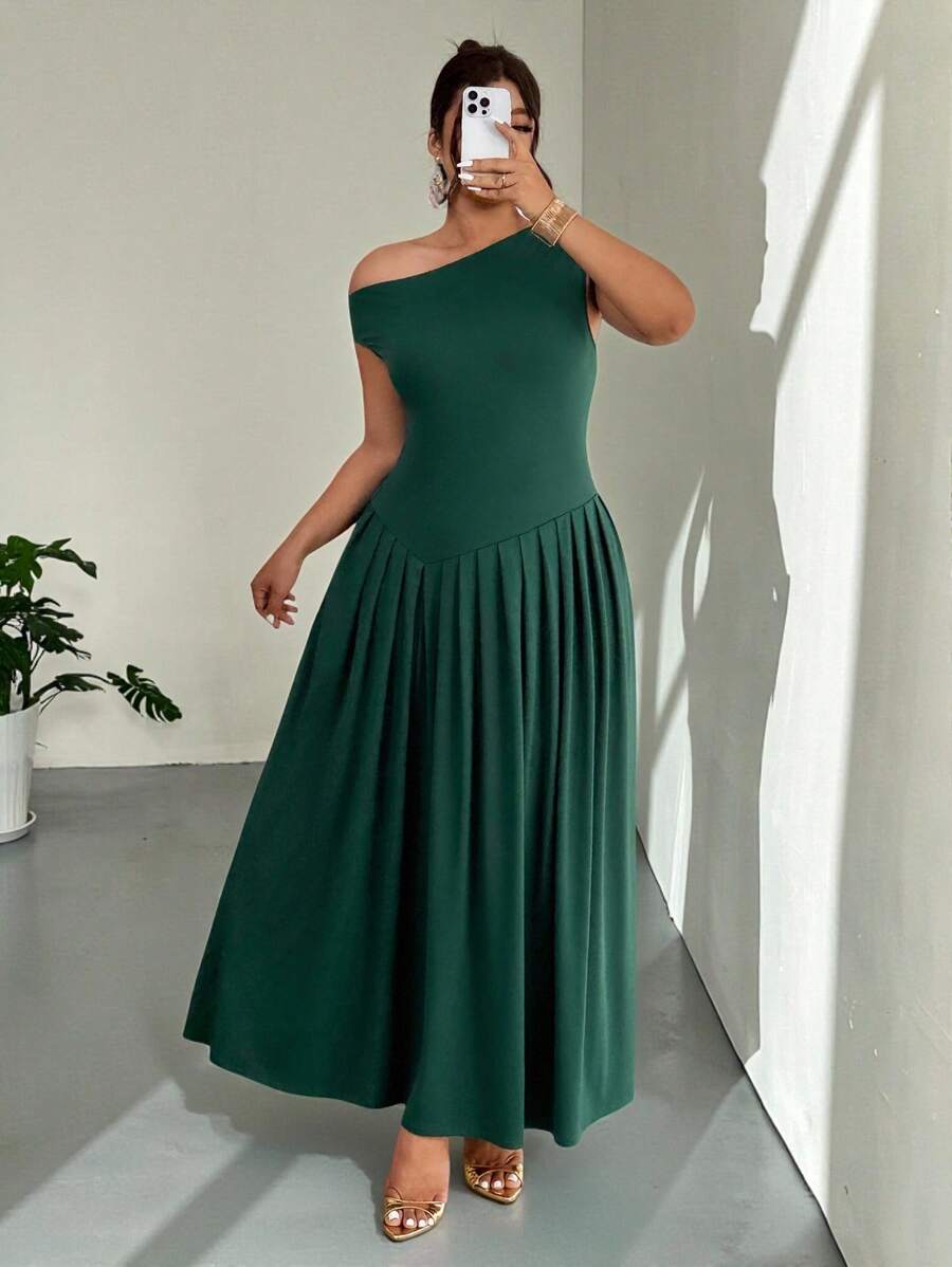 Firerie Abito midi in maglia con scollo a V, arricciatura in vita e orlo asimmetrico, taglie forti, casual ed elegante, adatto per vacanze, attività all'aperto, vacanze, concerti, appuntamenti, feste formali, matrimoni, sensuale, elegante, pendolarismo, ritorno a scuola, spiaggia, ufficio, stile sirena, compleanno