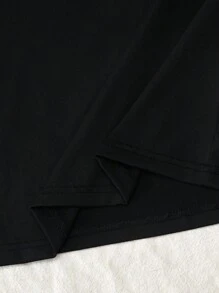 3pcs/Set Tween Girls Casual All-Match Versatile Striped Crew Neck Tight Ribbed Long Sleeve T-Shirts, Autumn/Winter Fall - Multicolor - View 8