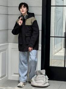 DAZY 青少年（男童）秋季棉服外套 - 黑色 - 查看 8