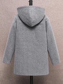 SHEIN Tween Boys' Casual College Style Thermal Lined Thick Woven Jacket Winter Autumn Boys Boy Kids Boys Kids Boy Tween Boys Fall