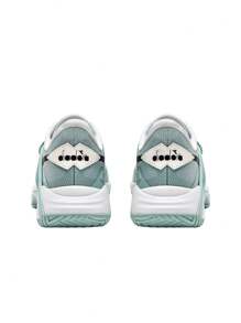Diadora أحذية تنس نسائية بأيقونة B لون أبيض 101179107 - الأزرق - مشاهدة 5
