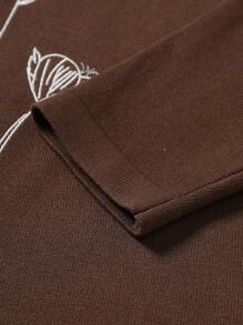 Chillumni Men's Casual Button Up Loose Fit Long Sleeve Cardigan