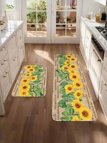 SHEIN 3 件超强吸水硅藻泥淋浴地板/桌垫 - 花朵风格，防滑底部，可爱图案 - 多用途用于淋浴、咖啡、杯子、咖啡机和大碗干燥 - 快干、易清洁 - 非常适合浴室、厨房、地板、淋浴间、入口、洗衣房 - 理想的乔迁礼物 [浴室垫] [浴室垫][浴室垫]