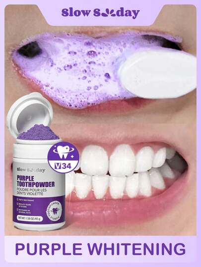 Polvos para dientes morados SlowSunday