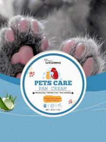 SHEIN 3 Stücke Pfotenpflege-Creme - Tiefe Feuchtigkeitspflege für Fußballen von Hunden und Katzen