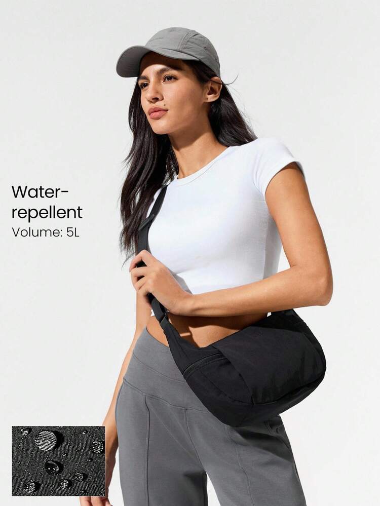 5L Carry Your Glow Wodoodporna torba na ramię z kieszeniami i przegródkami na zamek błyskawiczny Torba na ramię Siłownia Podróż Codzienna codzienna