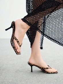 CUCCOO BIZCHIC Casual Fashion Versatile Simple Women Square Toe Sandals - Multicolor - View 4