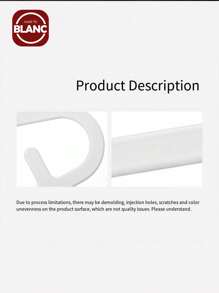 Madebyblanc Móc treo quần áo dạng sóng liền mạch đa năng, Giá phơi quần áo tiết kiệm không gian, Giá lưu trữ nhiều lưới, Giá treo quần áo ban công, Giá treo quần áo phòng ngủ, Thích hợp để treo cà vạt, khăn quàng cổ, thắt lưng, váy, quần jean và các loại quần áo khác - Móc treo màu đen và trắng, Lưu trữ phụ kiện, Phụ kiện tủ quần áo hiện đại, Cấu trúc nhựa bền, Nặng và chắc chắn, Một công cụ thiết yếu để lưu trữ đồ đạc trong ký túc xá trong suốt học kỳ - Nhiều màu - Xem 9