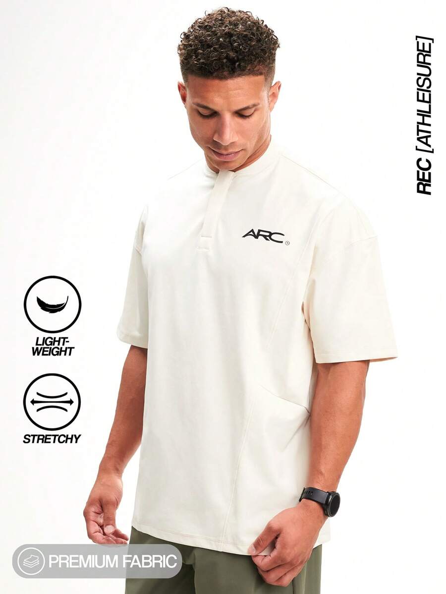 Identity Polo Shirt - Apricot - View 1