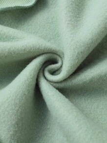 INAWLY Sweat-shirt à capuche matelassé thermique, veste ample et courte pour l'automne/l'hiver