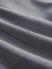 Franclia 女士休闲背心，女士直筒休闲条纹裤套装 - 淺灰色 - 查看 6