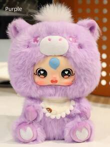 1PC Cute Pony Stuffed Animal Soft Vinyl Action Figure Collectible Model Non Plush Filling With Movable Eyes Hanging Ornament Gift For Birthday Party Home Car Interior Decoration - Multicolor - View 11