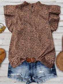 Linhara Áo cánh tay lửng họa tiết hoa giản dị dành cho nữ - Nhiều màu - Xem 2