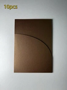 10 件口袋婚礼邀请函封面，订婚 XV 生日洗礼简单邀请函信封，5*7 英寸邀请函，DIY 邀请函礼物毕业生日装饰派对装饰单身派对 - 彩色 - 查看 19