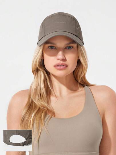 GLOWMODE Lightweight 5 Panel Cap With Reflective Handsewn Logo Workout Daily Casual Fall Winter