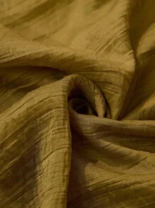 Wildy Rochie casual cu mânecă lungă, stil american rustic, culoare verde salvie, mâneci evazate - Verde - Vizualizare 7