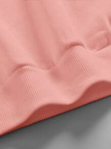 SHEIN Leap Crew Tween Girl Casual Long Sleeve Hooded Thick Sweatshirt, Suitable For Autumn/Winter Fall