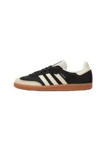 Adidas Samba OG Women's Sneakers Core Black / Wonder White / Silver Metallic BB5476 - Core Black / Wonder White / Silver Metallic - View 4