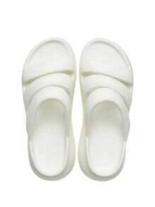 Mega Crush Triple Strap Unisex Crocs 209842 - White - View 3