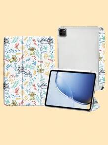 TOM & JERRY X SHEIN 时尚可爱的卡通老鼠和猫印花垫套 - 彩色 - 查看 7