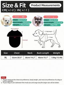 1 件情人节宠物服装、狗和猫服装、适合中小型宠物的运动衫、家居服 - 灰色 - 查看 10