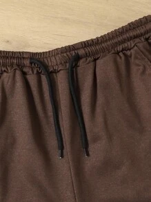 SHEIN Mirajuku 2pcs Male Teen Summer Casual Outdoor Letter Print Round Neck Short Sleeve T-Shirt And Outdoor Sports Shorts Set Young Boys Clothing 8 Youth Boys Set Outfit Set Teen Boys Outfits Youth Boy Clothes 10 Summer Holiday