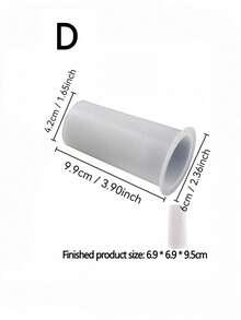 DIY滴胶模具北欧轻奢条纹清新简约树脂花瓶硅胶模具 - 無色 - 查看 8